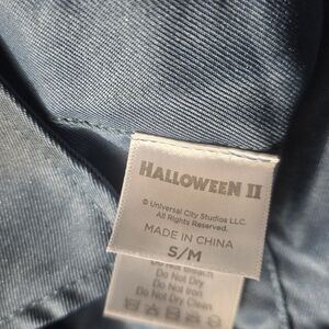 Blue Shirt with Myers Patch